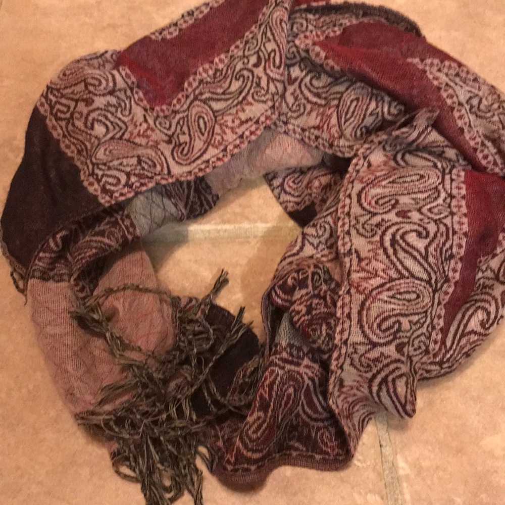 Warm toned scarf